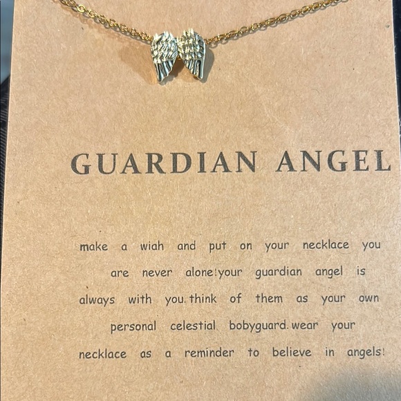 Guardian Angel NEW Gold Necklace - Picture 1 of 2